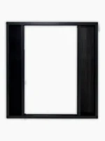 DOUBLE Akordeon Pileli Pilise Pencere Antrasit Sineklik (MAX 80X160) - Görsel 2