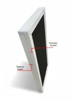 Cam Balkon Kasalı Akordeon Sineklik Antrasit (Tek Kanat / Max 200x240) - Görsel 2