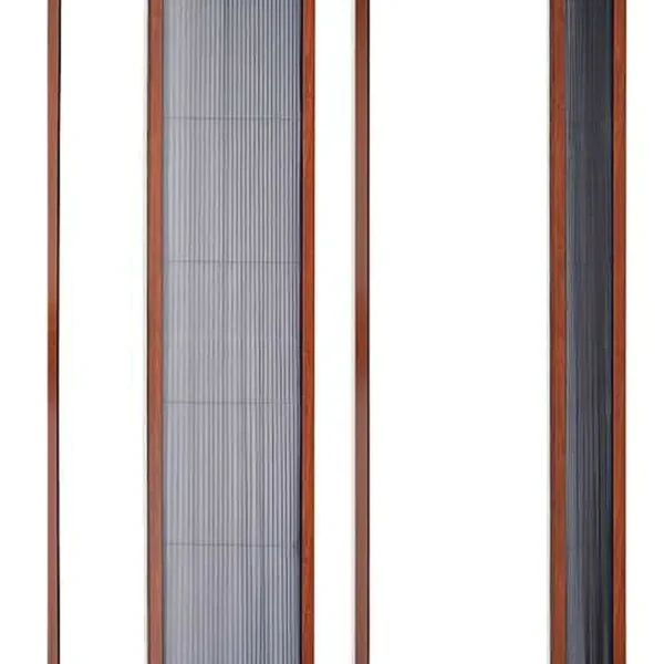 Akordeon Pileli Pilise Kapı Sineklik Altın Meşe, 90x210 Cm. Istenilen Ölçüde