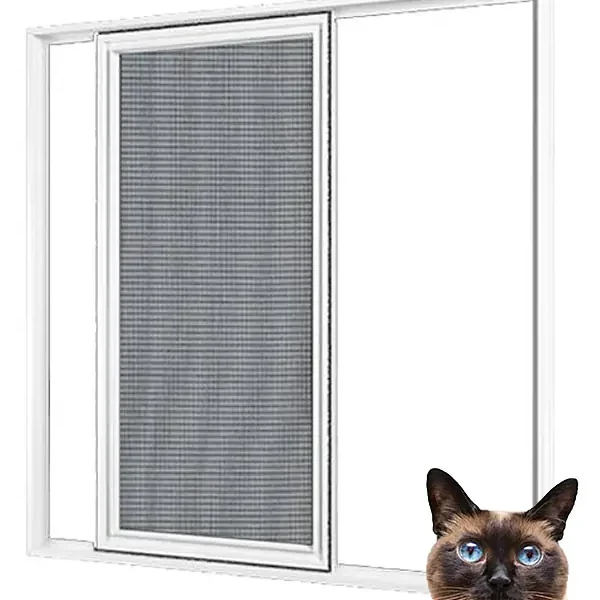KEDİ Tüllü Sürme KAPI Sineklik Beyaz
